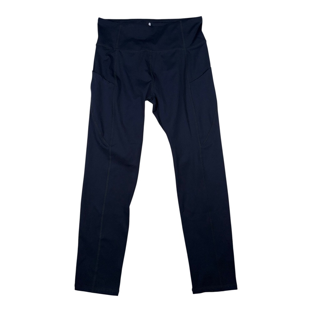 La Kottee Los Angeles‎ Womens High Waisted Active Leggings with Pockets Black L